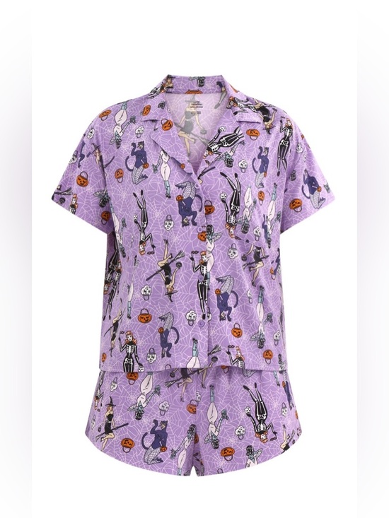 Way To Celebrate Other - WAY TO CELEBRATE MONSTER PRINT 2 PIECE PJ SET